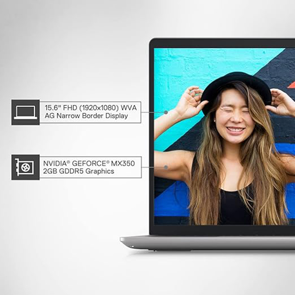 Buy DELL Inspiron 3511 Intel Core i5 11th Gen 1135G7 - (8 GB/SSD/512 GB SSD/Windows 11 Home/2 GB Graphics) (15.6 inch, Platinum Silver, 1.8 kg, With MS Office)Thin and Light Laptop - Vasanth and Co 